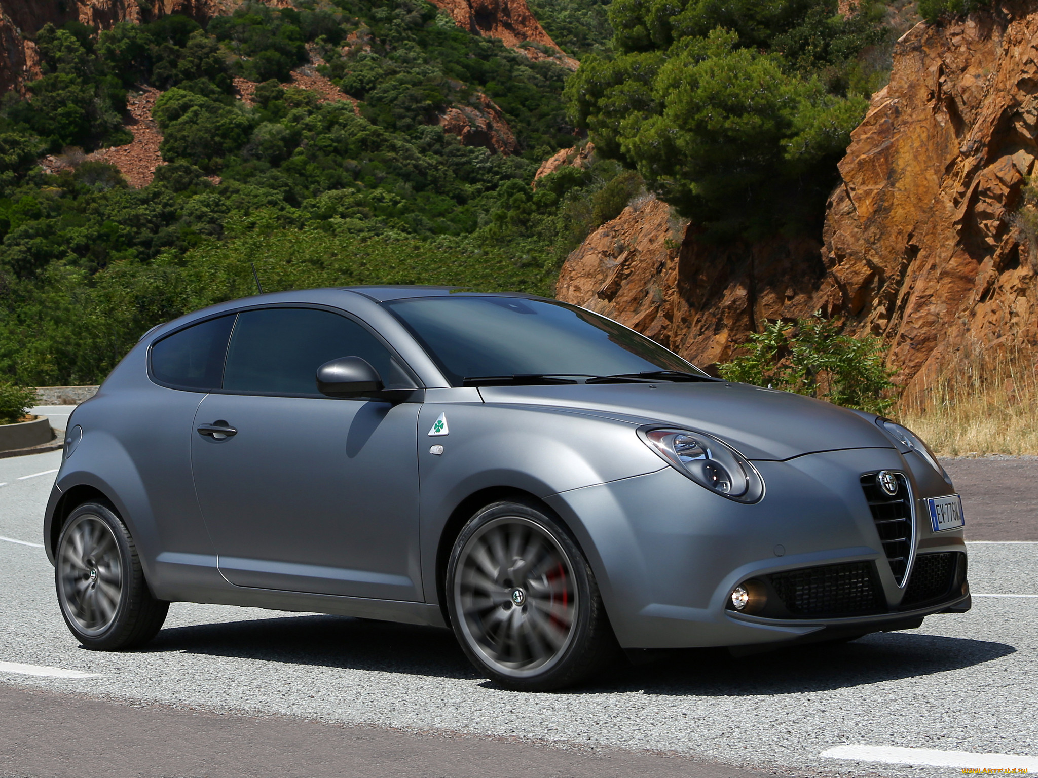 , alfa romeo, mito, verde, 955, quadrifoglio, 2014, , alfa, romeo, 